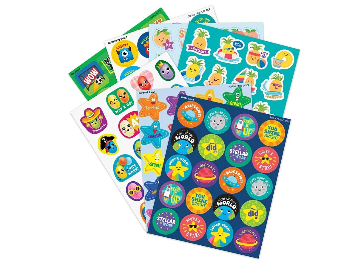 Great Job Scented Stickers - Variety Pack - US 9605