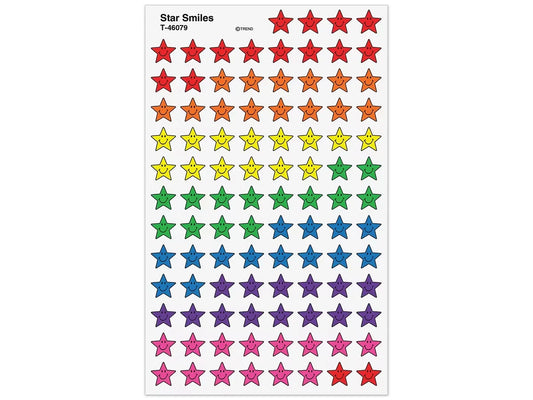 Star Smile Stickers - Value Pack - US 7464