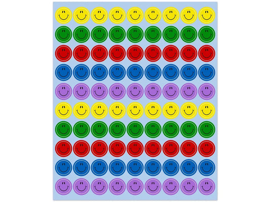 Smiley Face Mini Stickers - US 8851