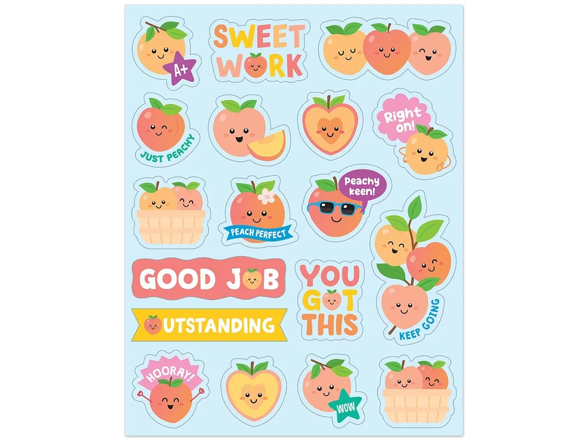 Peach Scented Stickers - US 8502