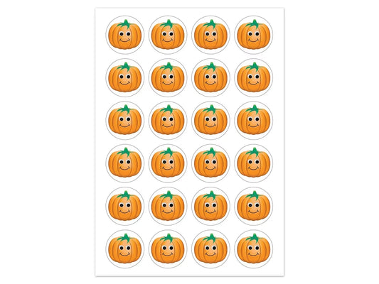 Happy Pumpkin Stickers - US 7263