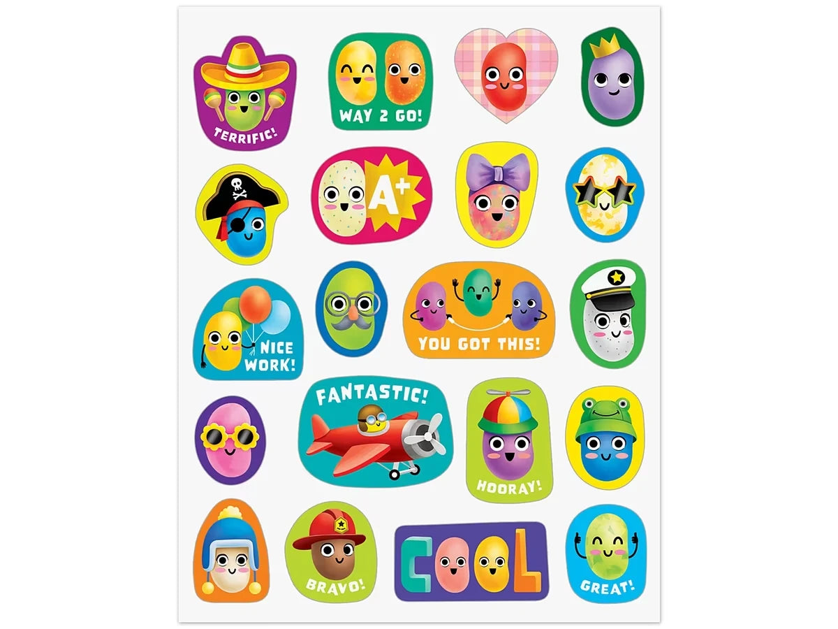 Jelly Bean Scented Stickers - US 1400