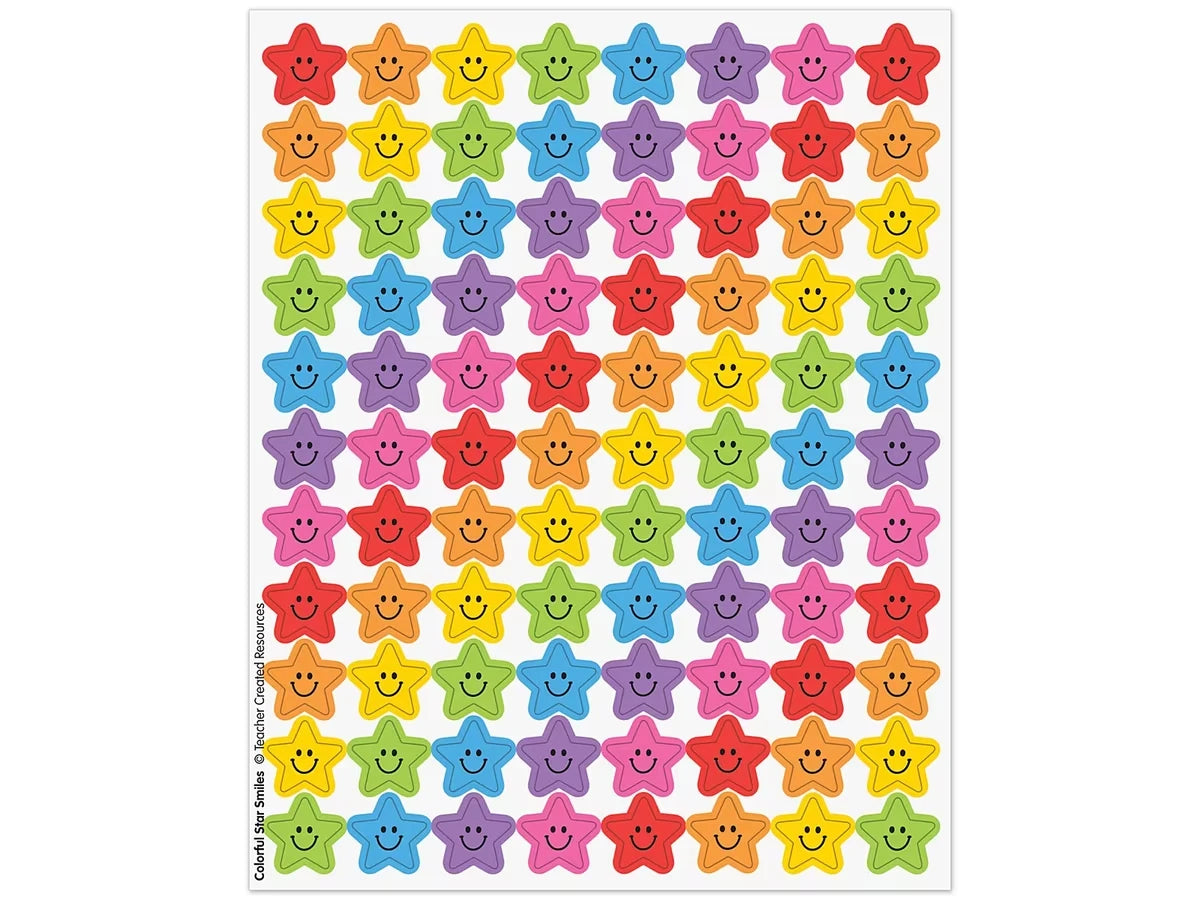 Colorful Stars Mini Stickers - US 4216