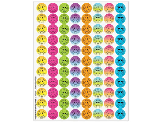 Brights 4Ever Smiley Stickers - US 5885
