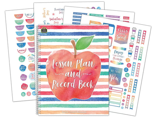 Watercolor Lesson Plan & Record Book - US 3451