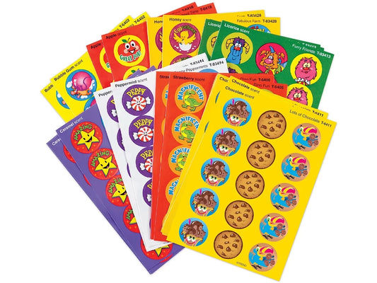 Fun Favorites Scented Motivational Stickers - Variety Pack - US 2448