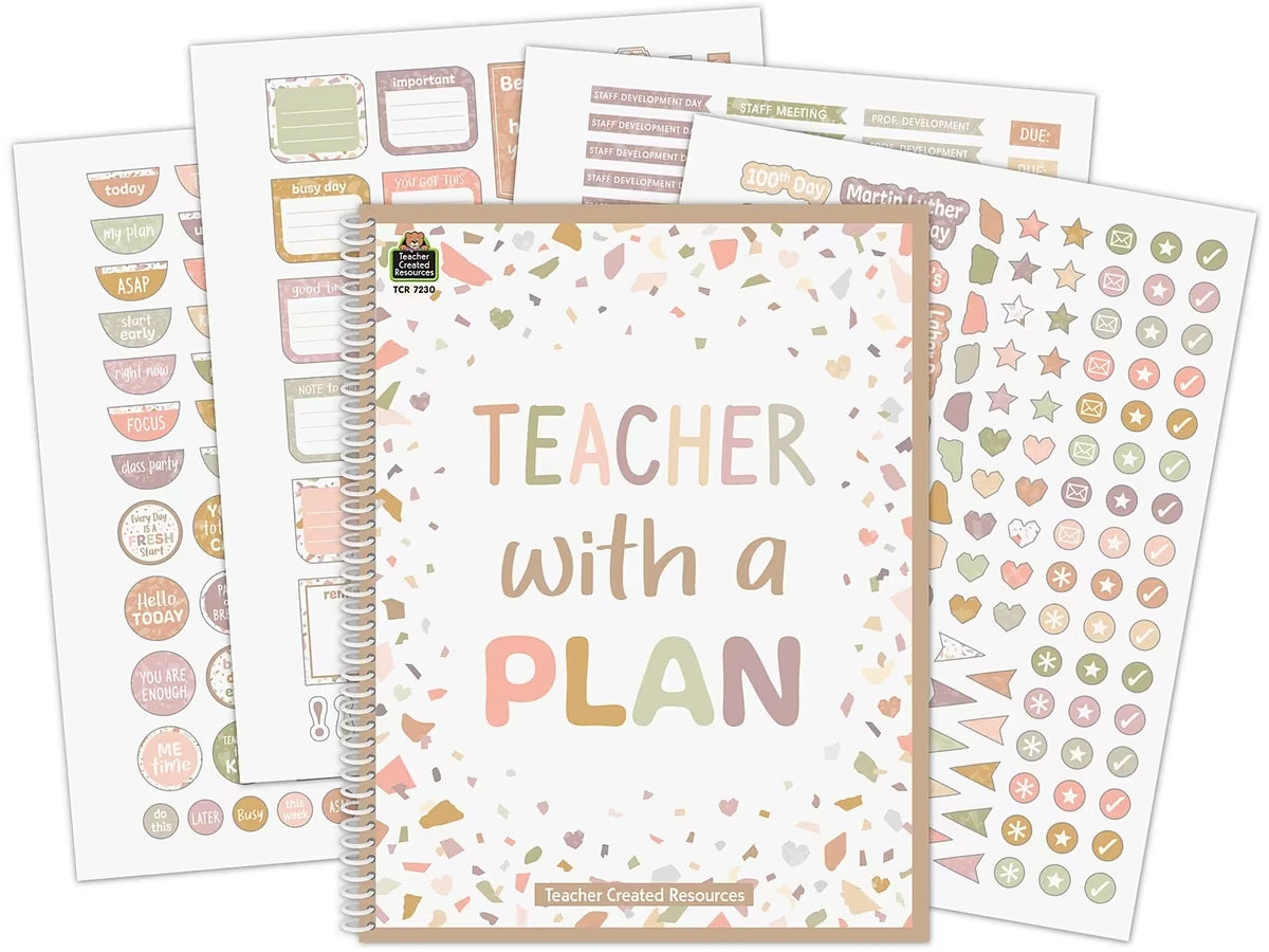 Terrazzo Tones Lesson Plan Book - US 3097