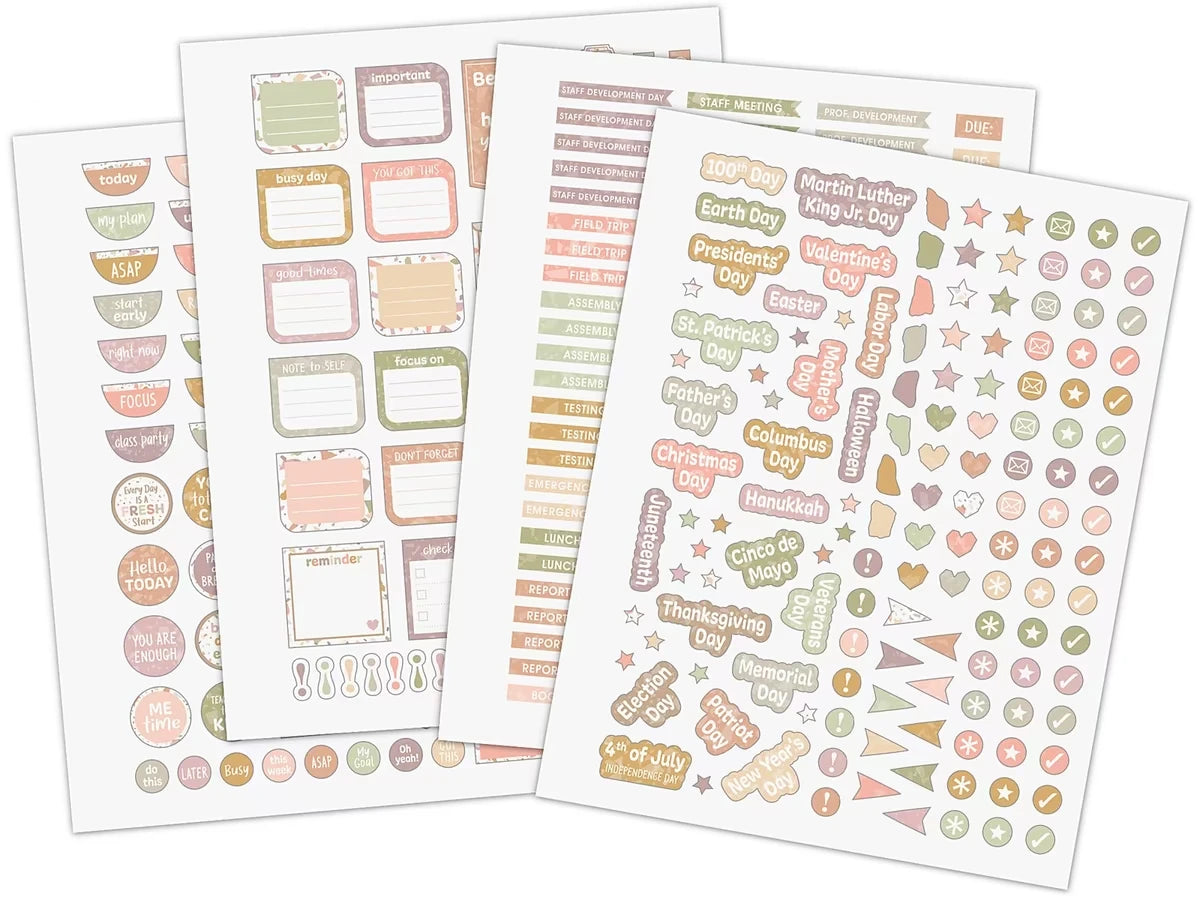 Terrazzo Tones Lesson Plan Book - US 3097