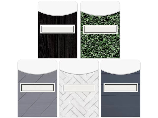 Modern Farmhouse Library Pockets - Variety Pack - US 8022