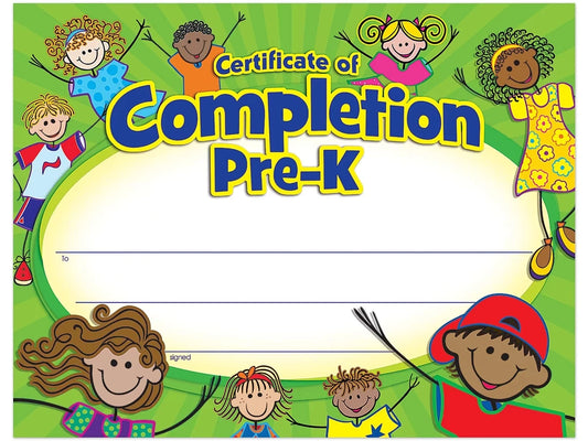Pre-K Graduation Certificates - US 3201