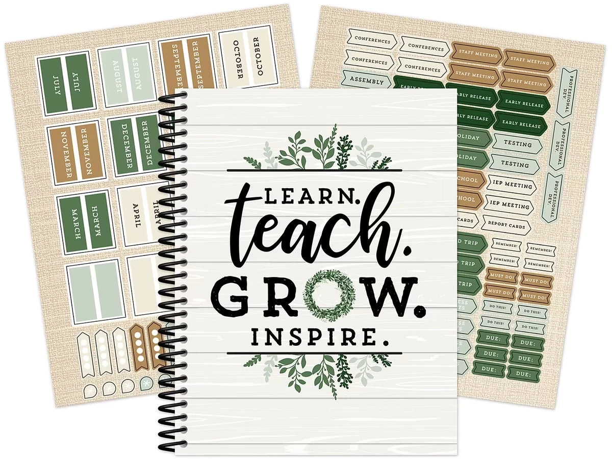 Farmhouse Lesson Plan Book - US 3838