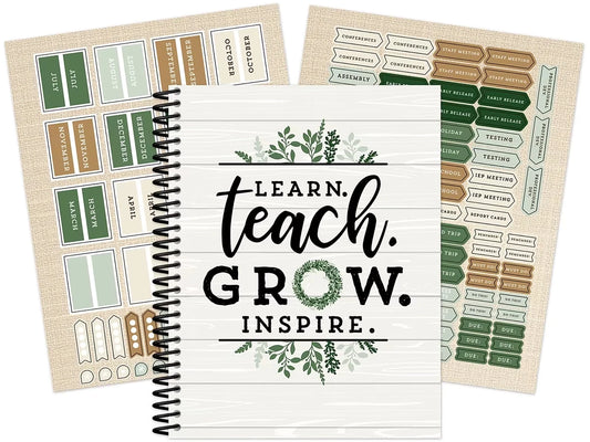 Farmhouse Lesson Plan Book - US 3838