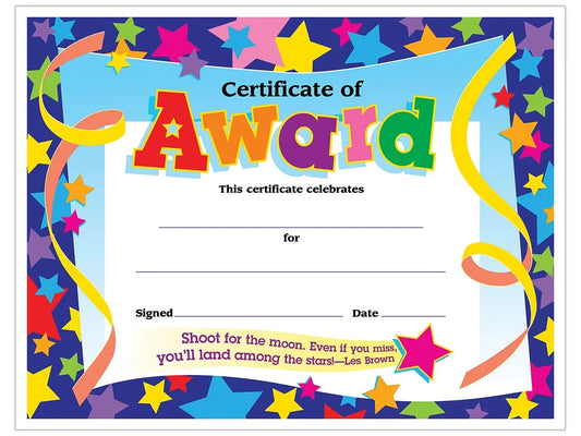 Graduation Certificates - US 9685