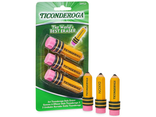 Ticonderoga® Pencil Erasers - US 8957