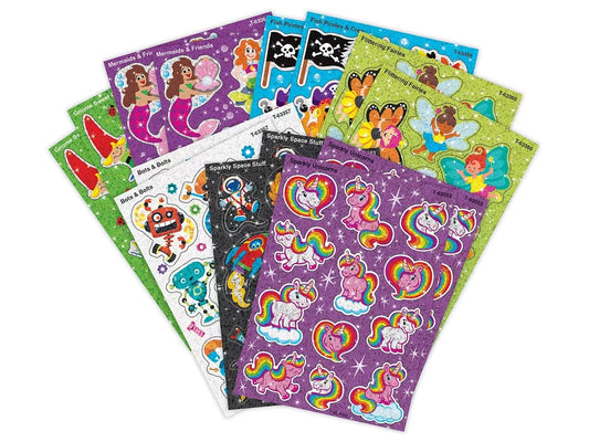 Just Imagine Sparkle Stickers - Variety Pack - US 9595