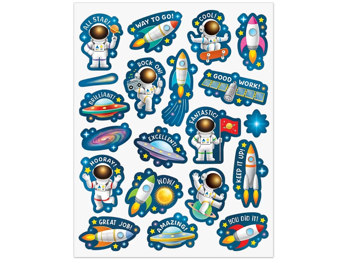 Outer Space Crew Stickers - US 2023