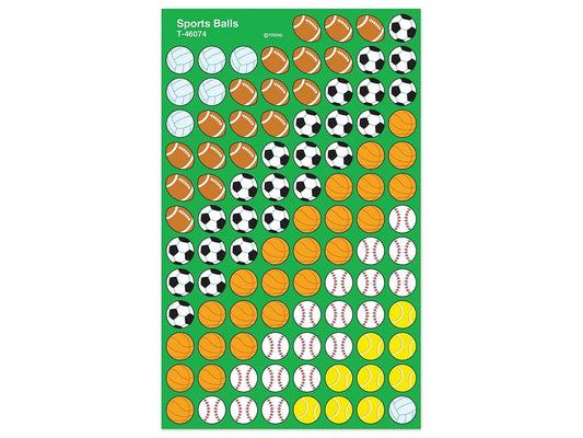Sports Ball Mini Stickers - US 6509