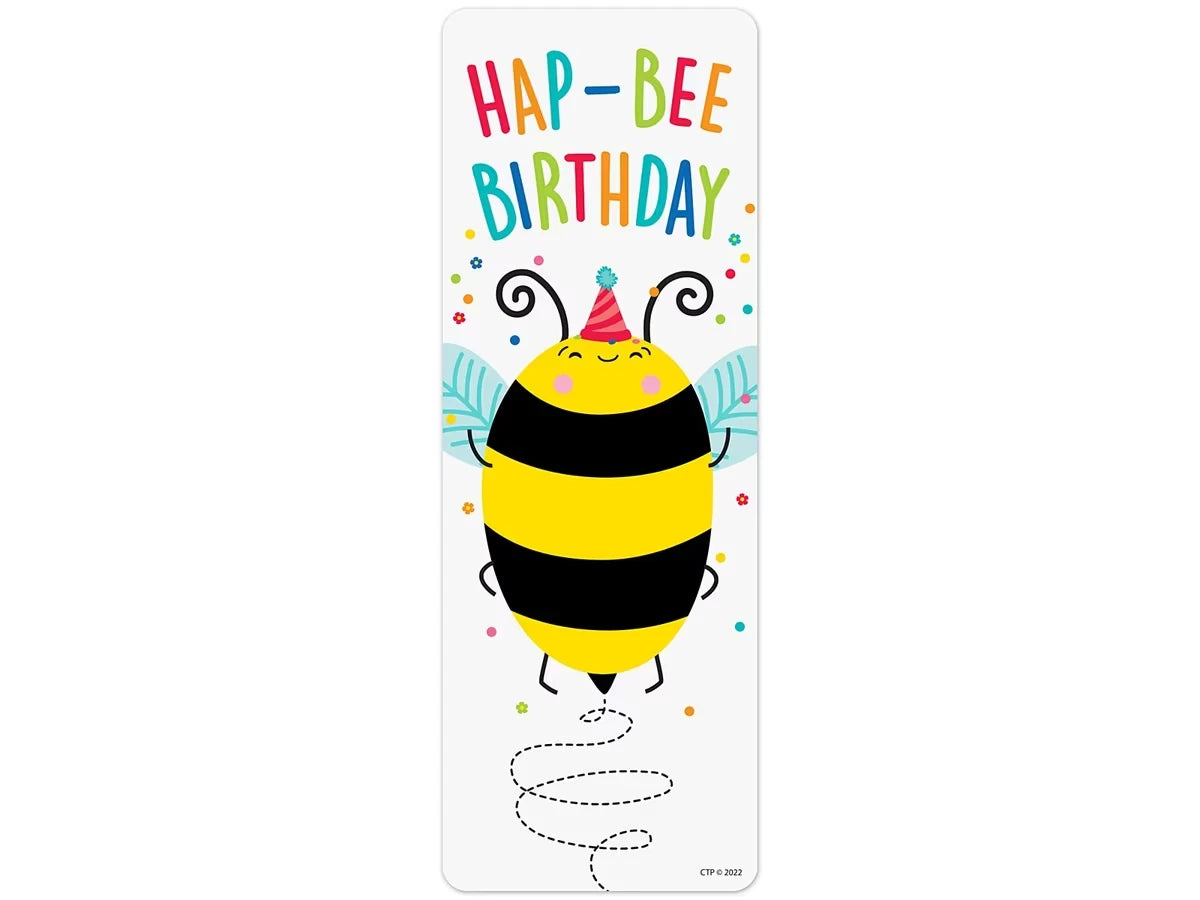 Hap-Bee Birthday Bookmarks - US 2767