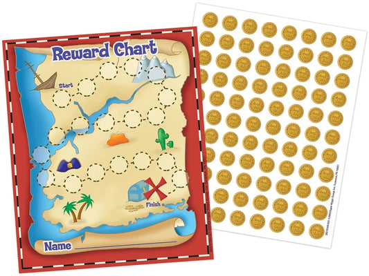 Treasure Hunt Mini Incentive Charts - US 3856