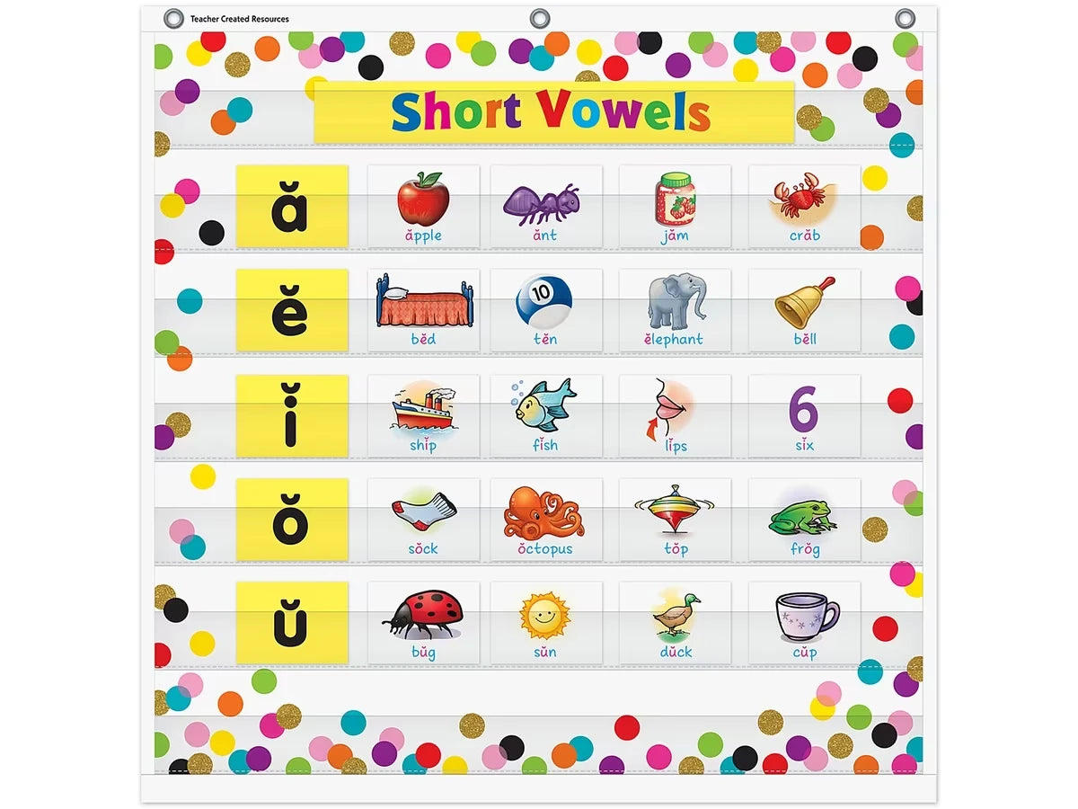 Confetti Small Pocket Chart - US 4715