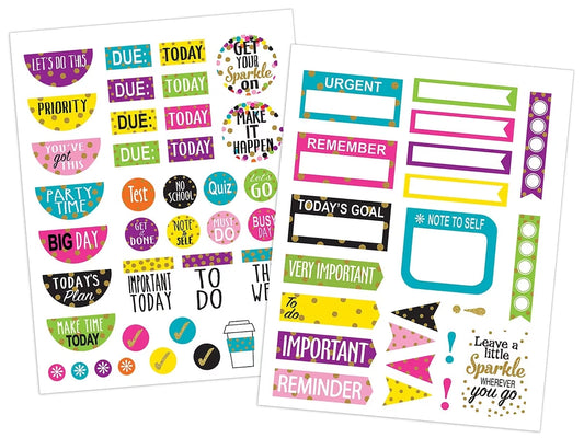 Confetti Planner Stickers - US 9573