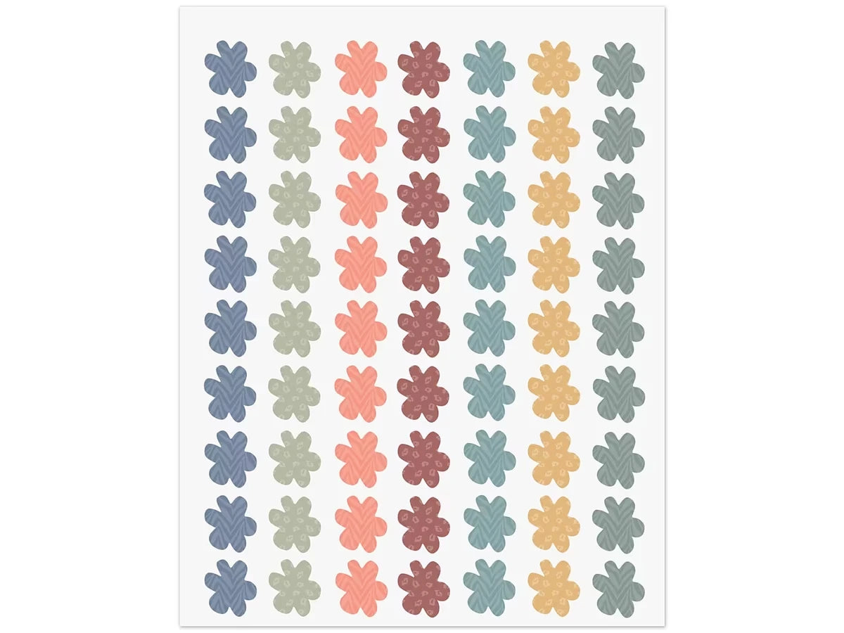 Wonderfully Wild Flower Mini Stickers - US 5059