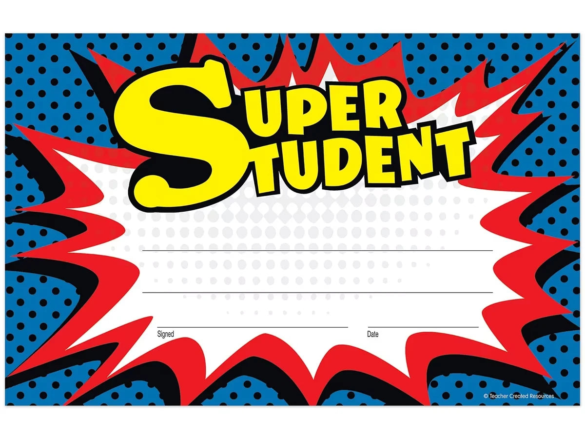 Superhero Super Student Awards - US 7962