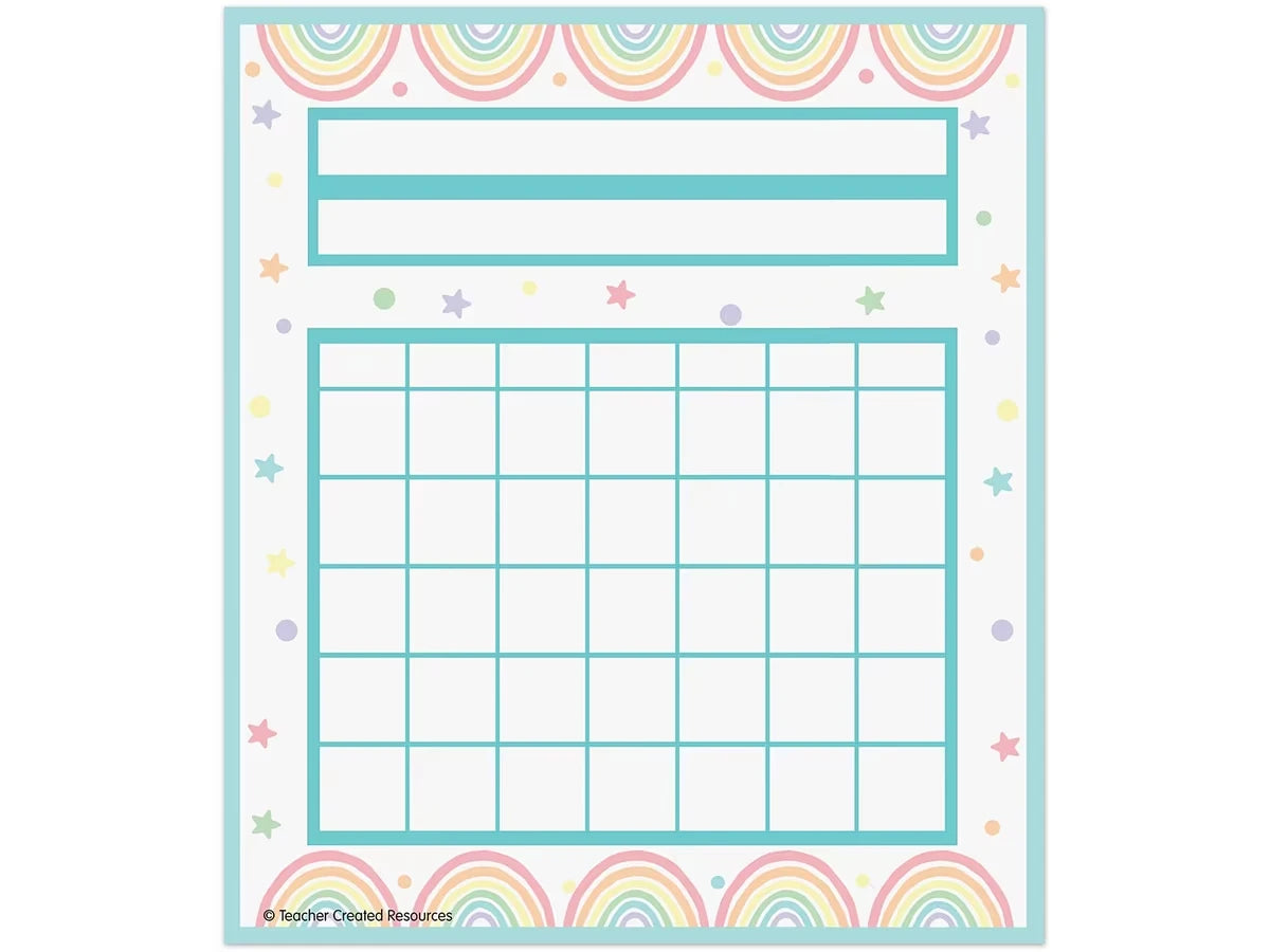 Pastel Pop Mini Incentive Charts - US 8751