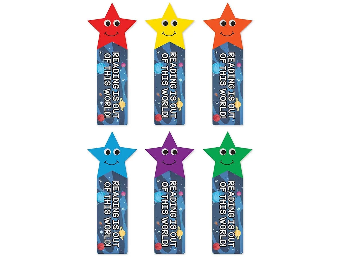 Reading Is Out of This World! Bookmarks - Variety Pack - US 9092