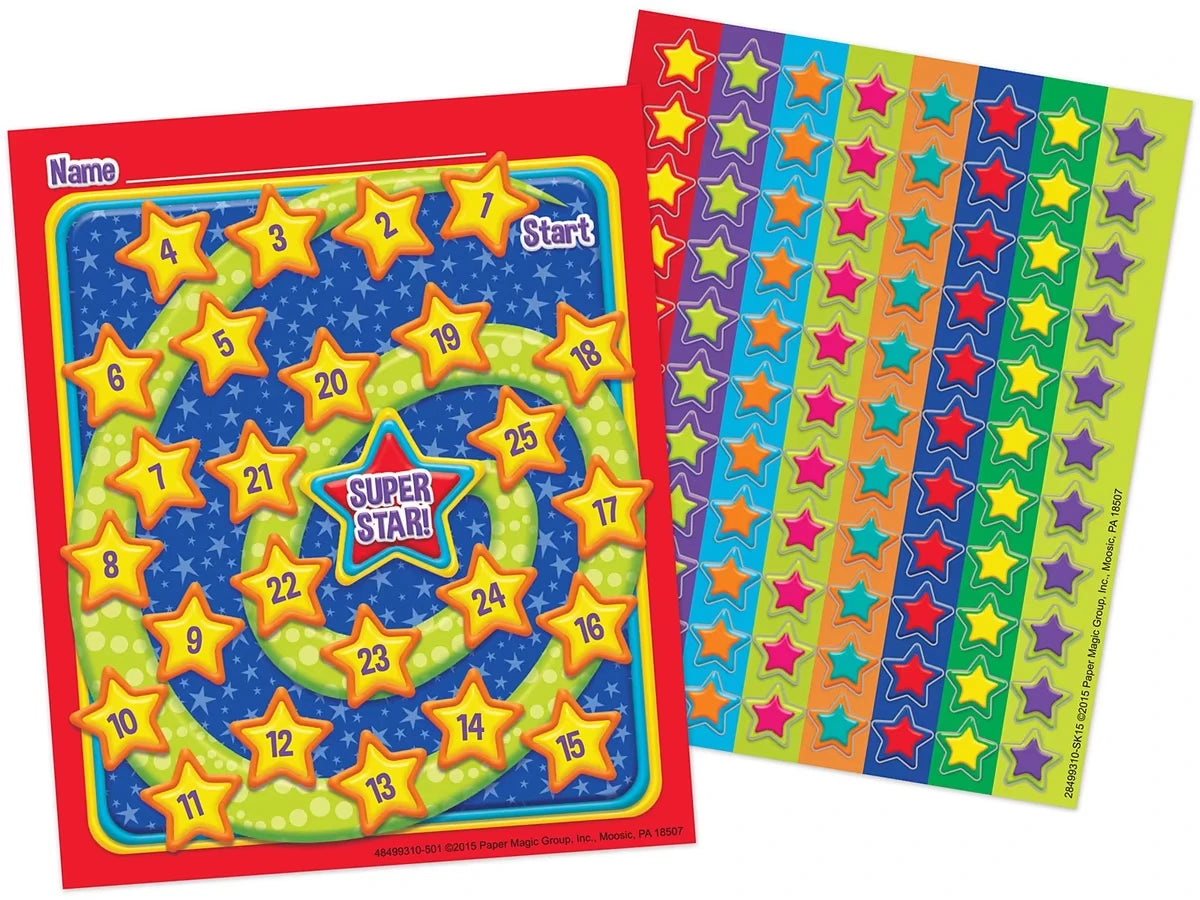 Super Star Mini Incentive Charts - US 8904