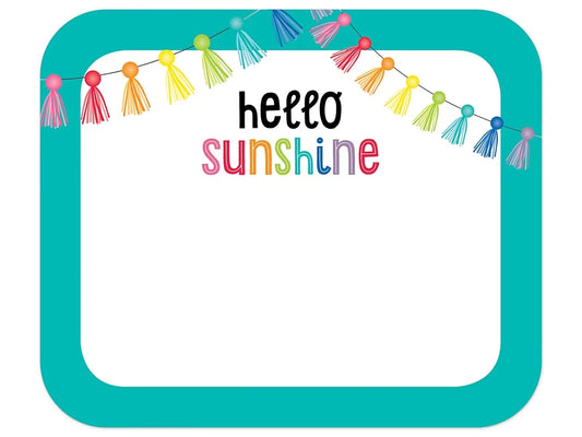 Hello Sunshine Name Tags - US 9541