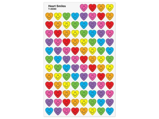 Smiling Heart Mini Stickers - Value Pack - US 8945