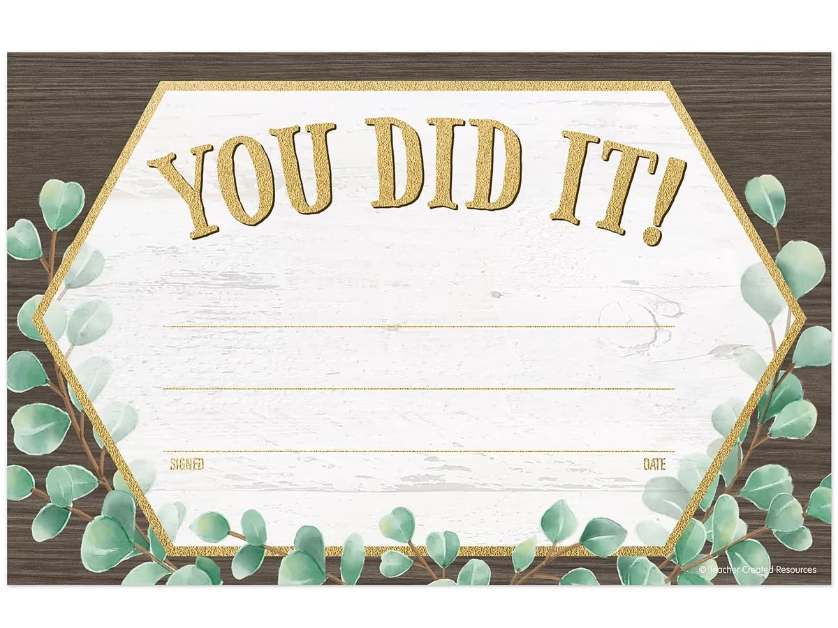 Eucalyptus You Did It! Awards - US 6891