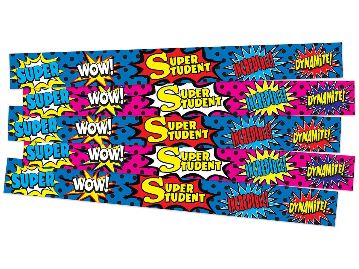 Superhero Slap Bracelets - US 6199