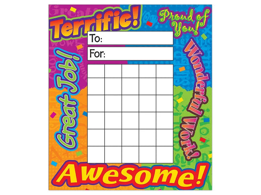 Motivational Mini Incentive Charts - US 3479