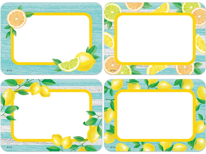 Lemon Zest Name Tags - Variety Pack - US 2065