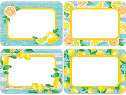 Lemon Zest Name Tags - Variety Pack - US 2065