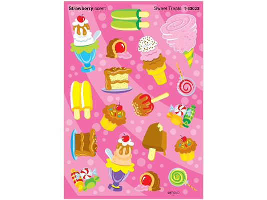 Sweet Treat Strawberry-Scented Stickers - US 5683