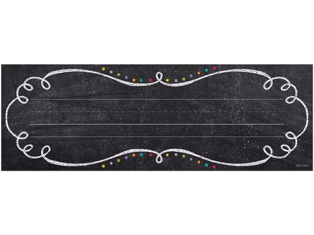Chalk It Up! Nameplates - US 9953
