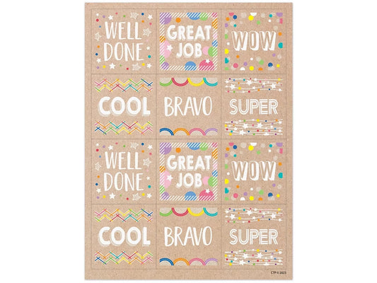 Krafty Pop! Motivational Stickers - US 7993