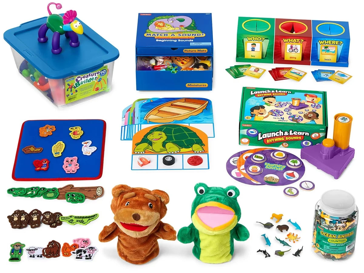 Play to Learn! Oral Language & Phonological Awareness Activities Bundle - US 2662