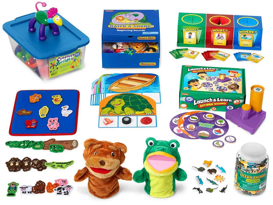 Play to Learn! Oral Language & Phonological Awareness Activities Bundle - US 2662