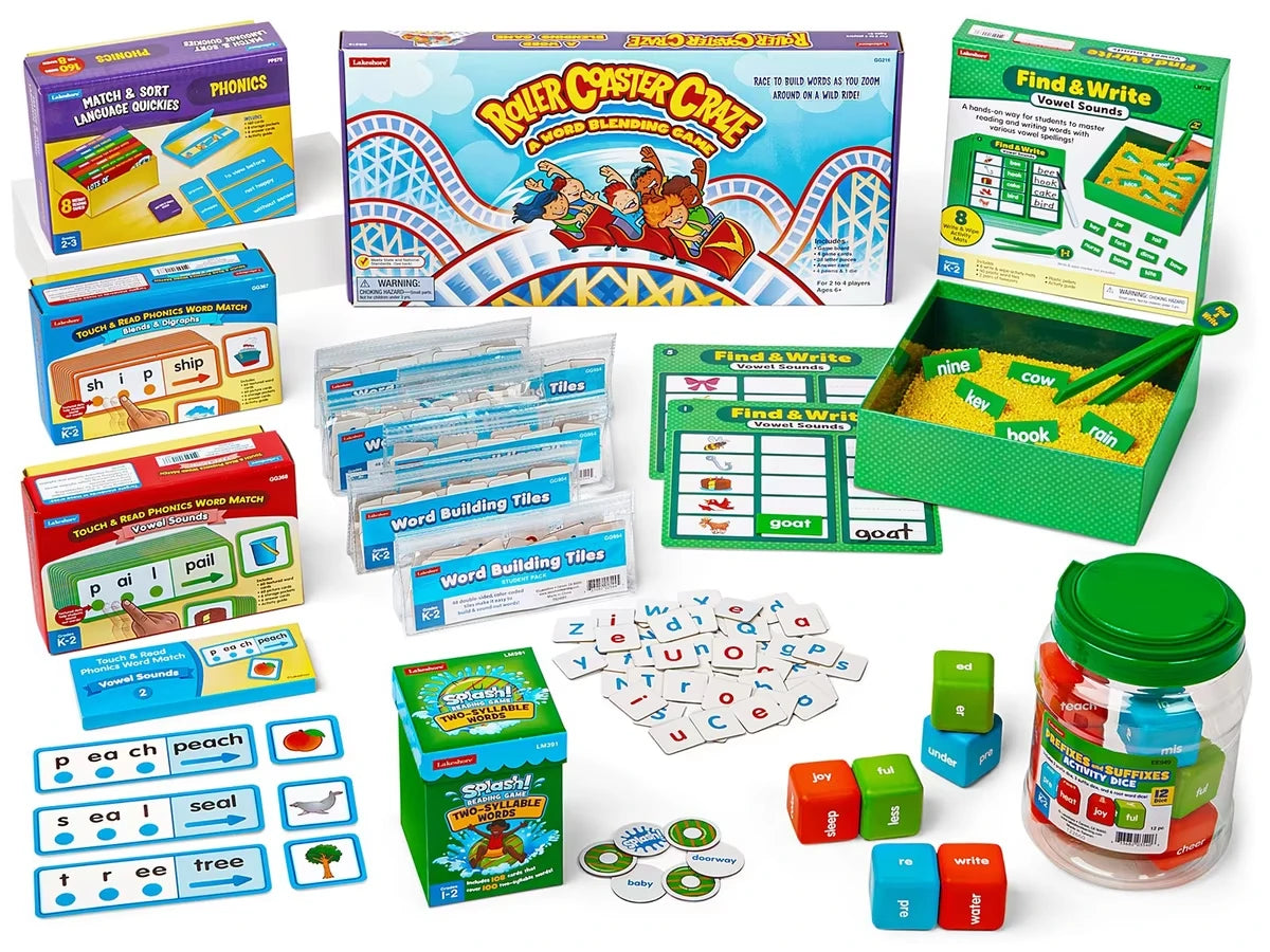 Science of Reading Phonics Activities Bundle - Gr. 2-3 - US 3380