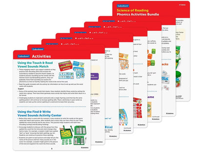 Science of Reading Phonics Activities Bundle - Gr. 2-3 - US 3380