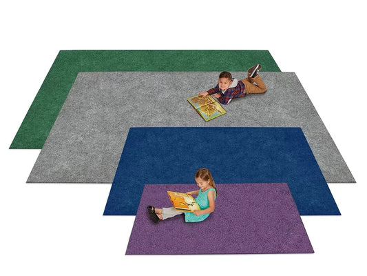 Comfy Rectangular Classroom Carpets - US 7181
