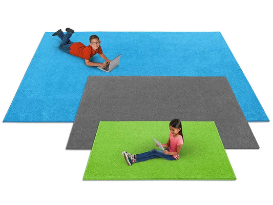 Flex-Space Comfy Rectangular Classroom Carpets - US 6204
