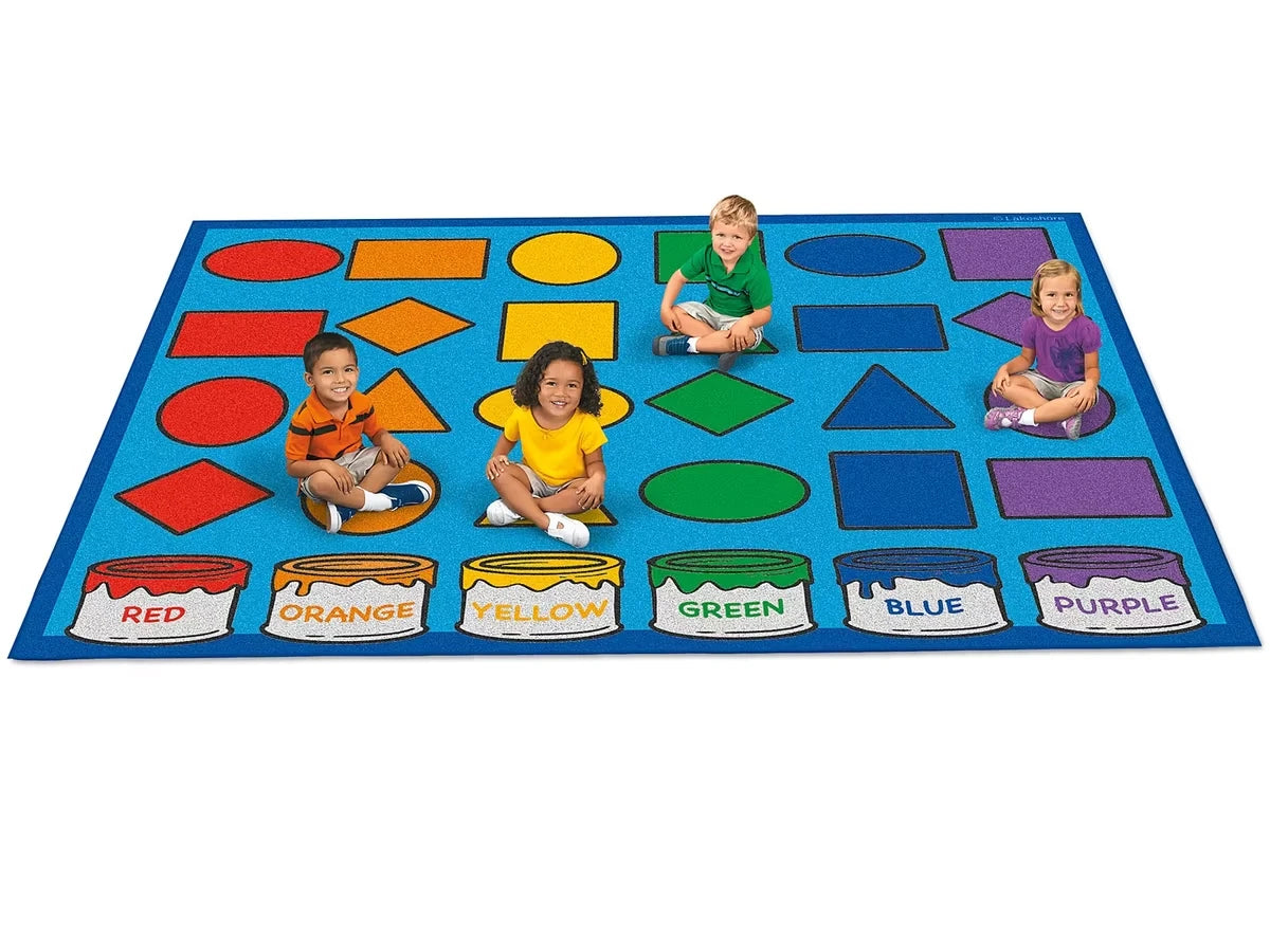 Learning Shapes & Colors Activity Carpets - US 9190