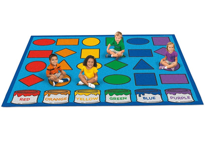 Learning Shapes & Colors Activity Carpets - US 9190