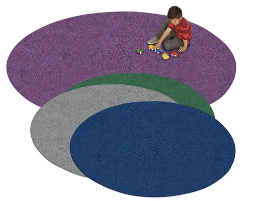 Comfy Round Classroom Carpets - US 7106