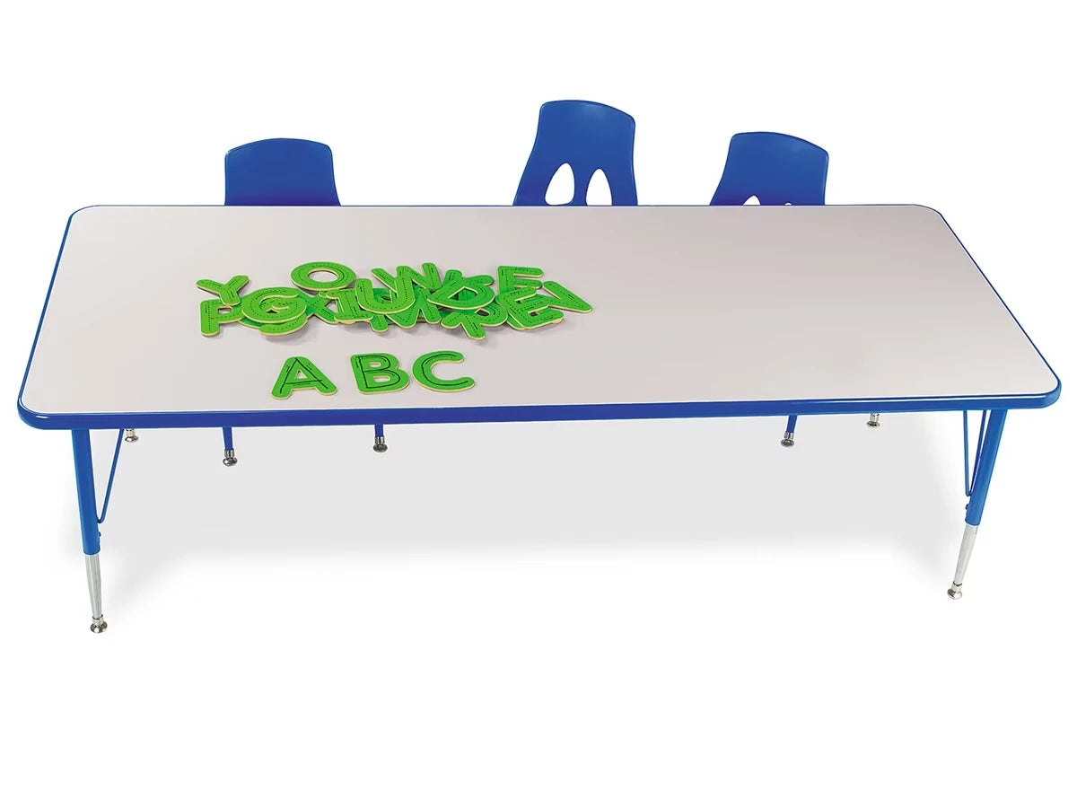Rainbow Adjustable Rectangular Tables - US 5278
